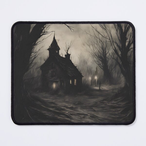 Item preview, Captivating and Mystifying Charcoal Drawing Landscape designed and sold by colorvisionart.