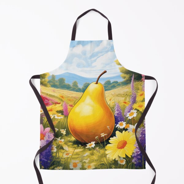 Item preview, Pear in Meadow Flowers designed and sold by PierreAlbijanic.