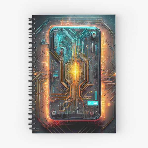 Item preview, Futuristic Schematic Electronic Designs designed and sold by drawbey.