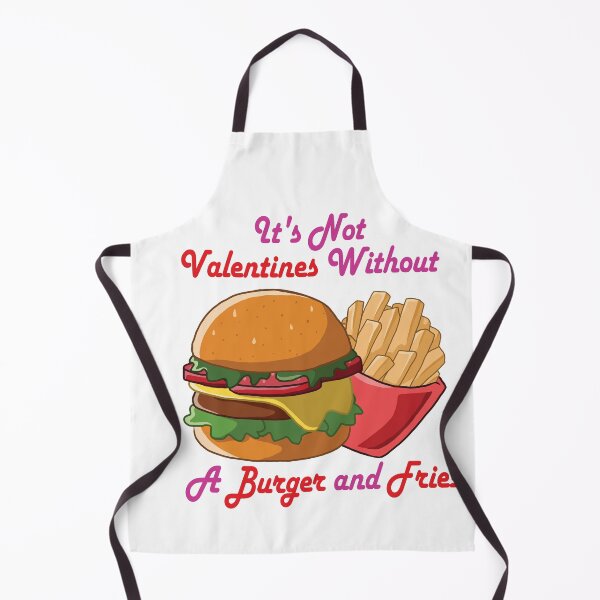 Artikelvorschau, Burger und Pommes – Valentinstag entworfen und verkauft von TerzichCreative.