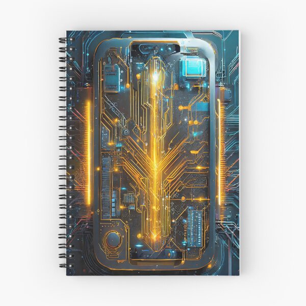 Item preview, Futuristic Schematic Electronic Designs designed and sold by drawbey.