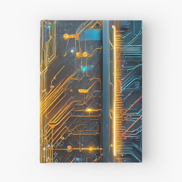 Item preview, Futuristic Schematic Electronic Designs designed and sold by drawbey.