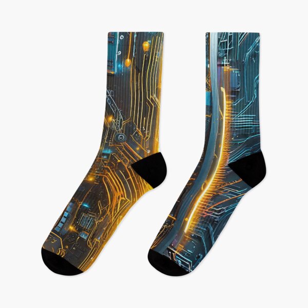 Item preview, Futuristic Schematic Electronic Designs designed and sold by drawbey.