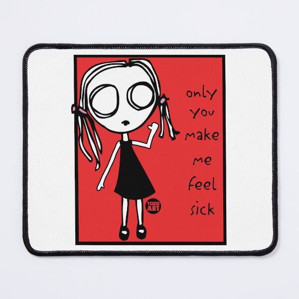 Item preview, EVE L - FEEL SICK designed and sold by TODD GOLDMAN.