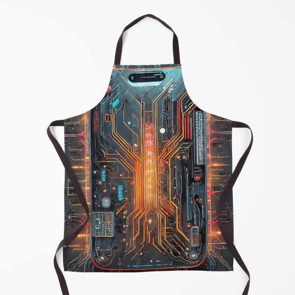 Item preview, Futuristic Schematic Electronic Designs designed and sold by drawbey.