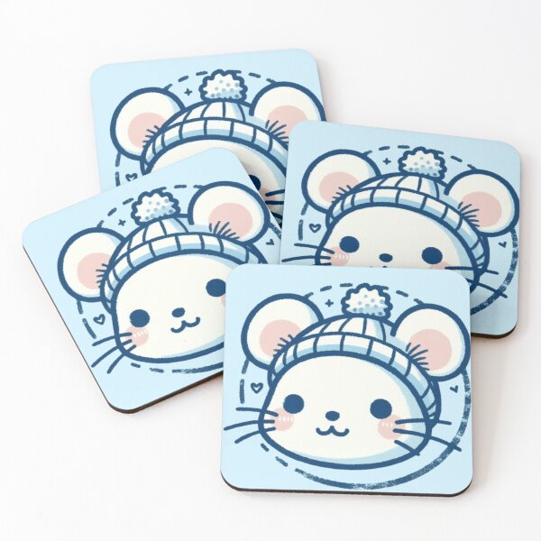 Item preview, Cute mouse face stamp designed and sold by Culmika.