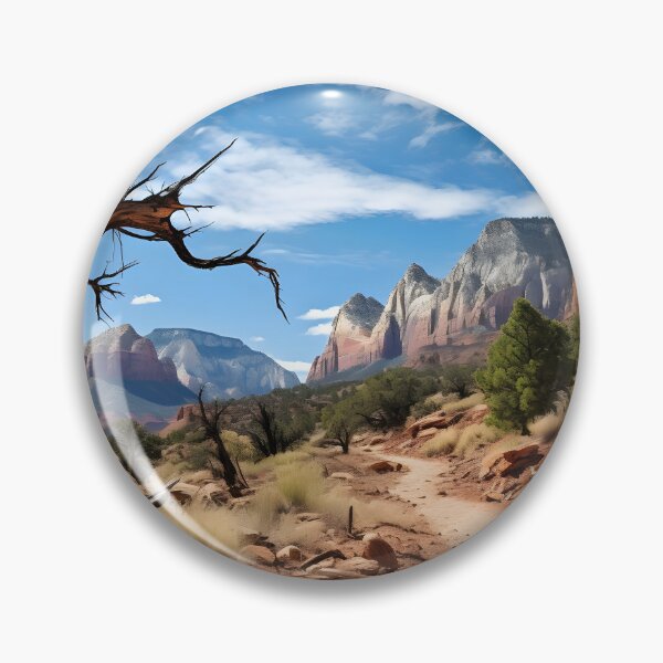 Item preview, A dirt path through a canyon designed and sold by johndesign88.