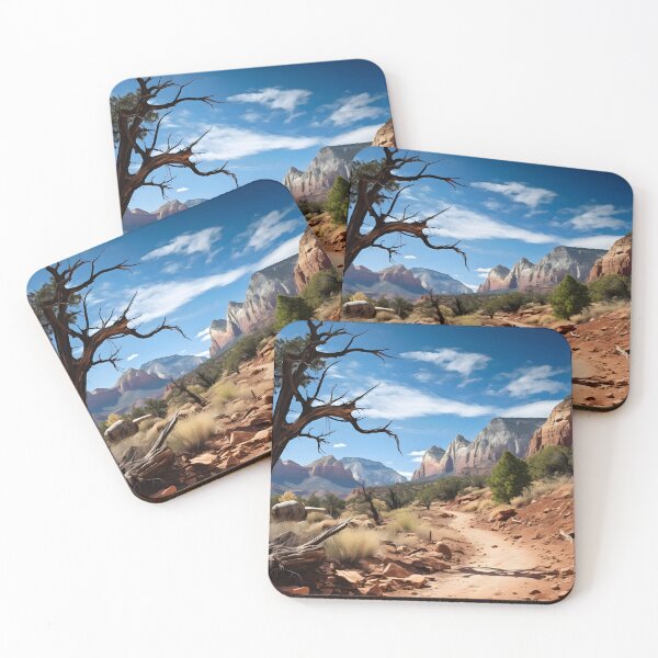 Item preview, A dirt path through a canyon designed and sold by johndesign88.