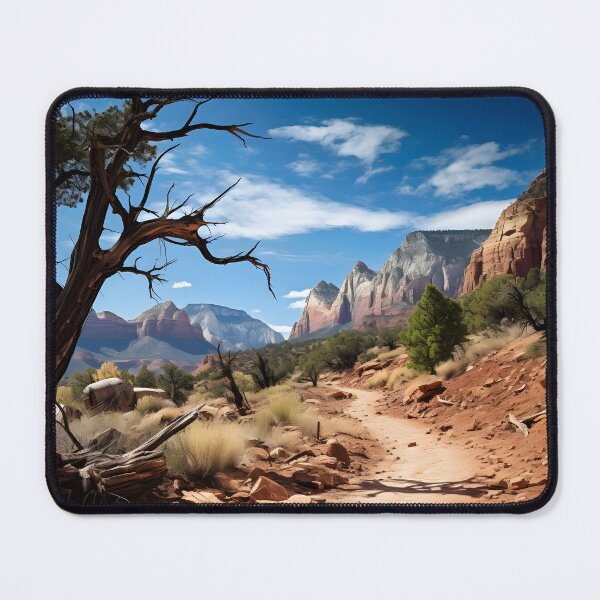 Item preview, A dirt path through a canyon designed and sold by johndesign88.