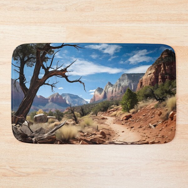 Item preview, A dirt path through a canyon designed and sold by johndesign88.