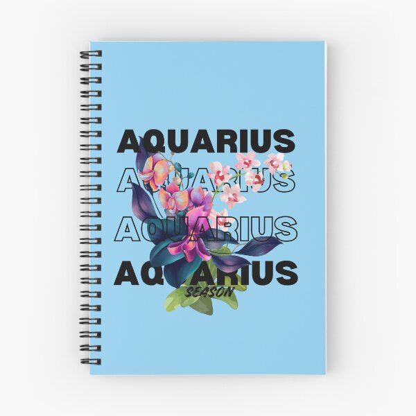 Artikelvorschau, Wassermann-Jahreszeit-Geburts-Blumen-Orchideen-Typografie entworfen und verkauft von Fabulous3k.