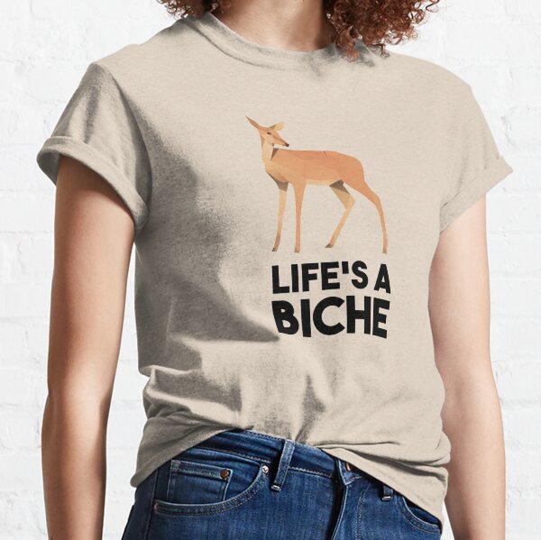 T-shirt Ca biche! Homme, Vert