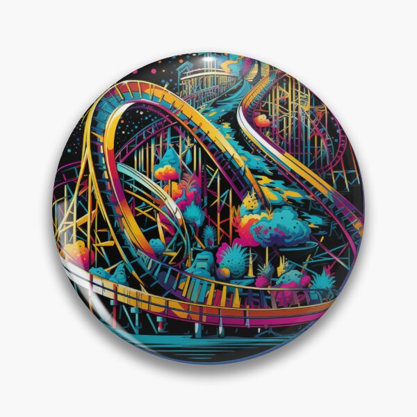 Item preview, Roller Coaster Amusement Park Exciting RIde designed and sold by Chmielayka.