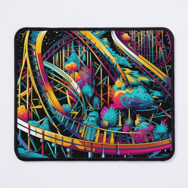 Item preview, Roller Coaster Amusement Park Exciting RIde designed and sold by Chmielayka.
