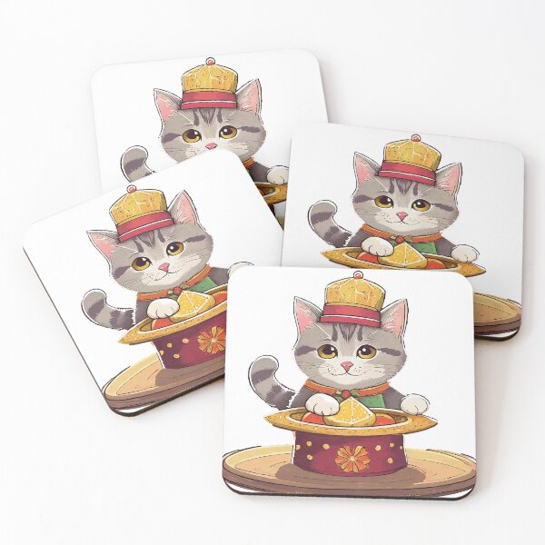 Item preview, Kitten Magician designed and sold by omerfdln34.