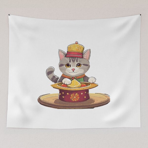 Item preview, Kitten Magician designed and sold by omerfdln34.