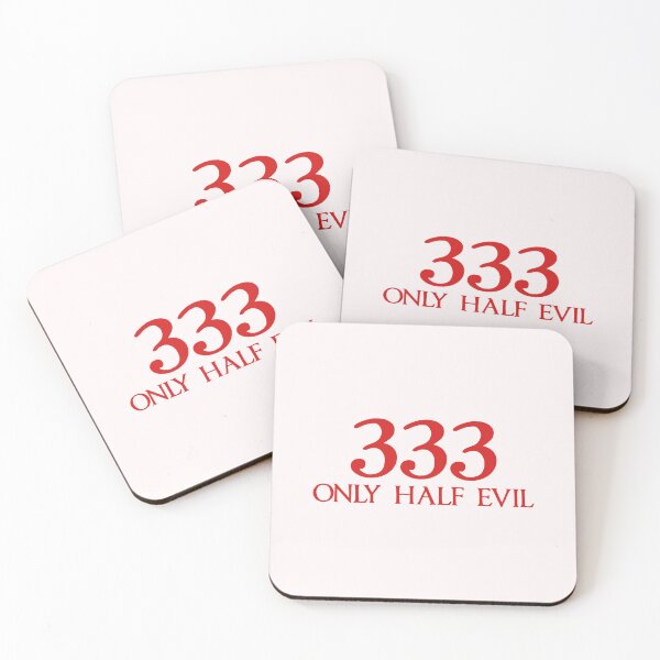 Item preview, 333 - Only Half Evil designed and sold by marsh  designs.