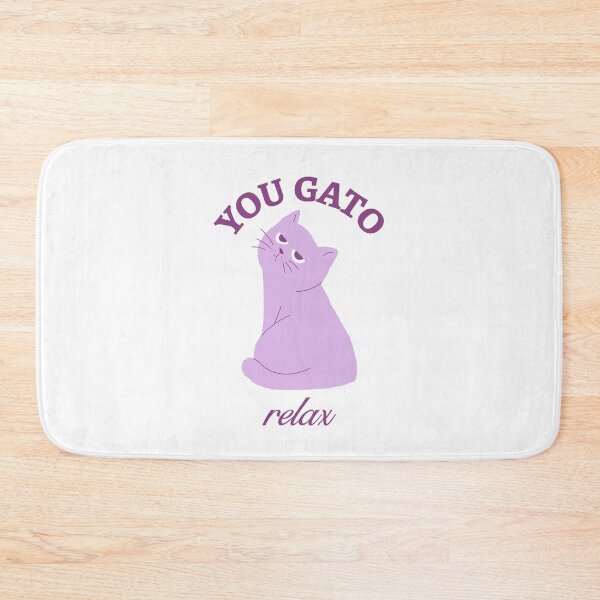 Item preview, You Gato Relax designed and sold by ZenStitchMotifs.