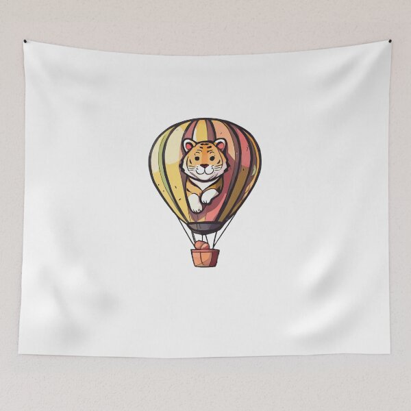 Item preview, Tiger Balloonist designed and sold by omerfdln34.
