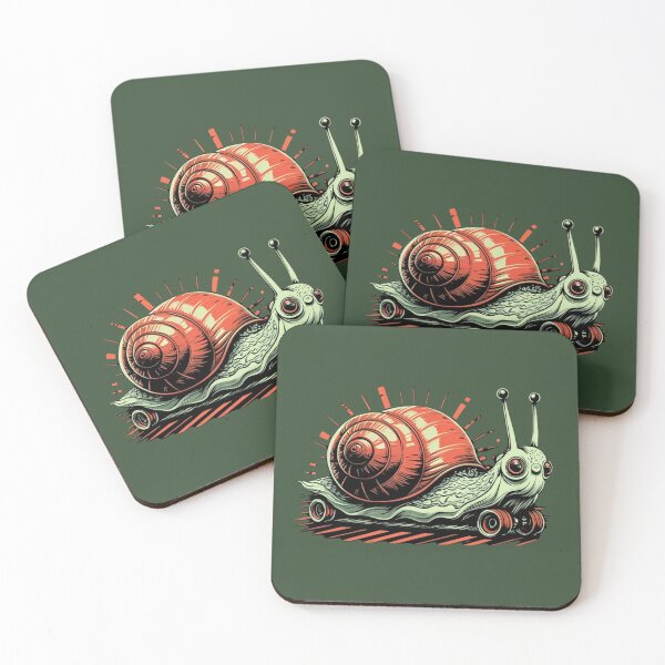 Item preview, Speedy Little Snail on the Go designed and sold by NiRia Spot.
