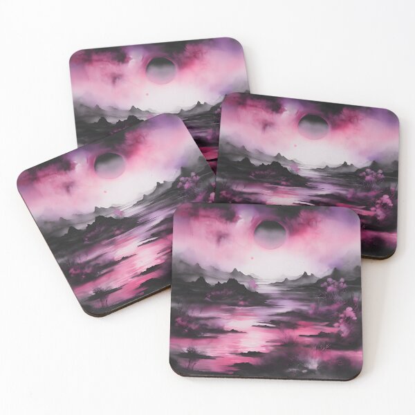 Item preview, Hypnotic Abstract Landscape Inc Wash Painting designed and sold by colorvisionart.