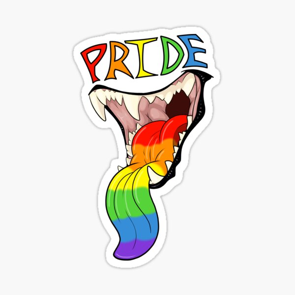 Item preview, Pride Maw - Rainbow designed and sold by ArkailArt.