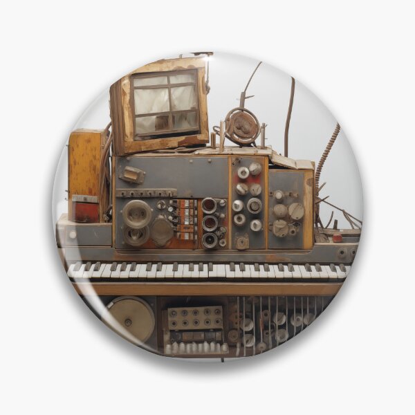 Item preview, Futuristic keyboard machine designed and sold by Karol Choinski.