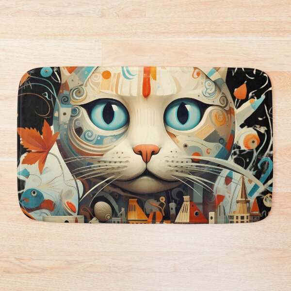 Item preview, Fishy cat designed and sold by Linework Studio.