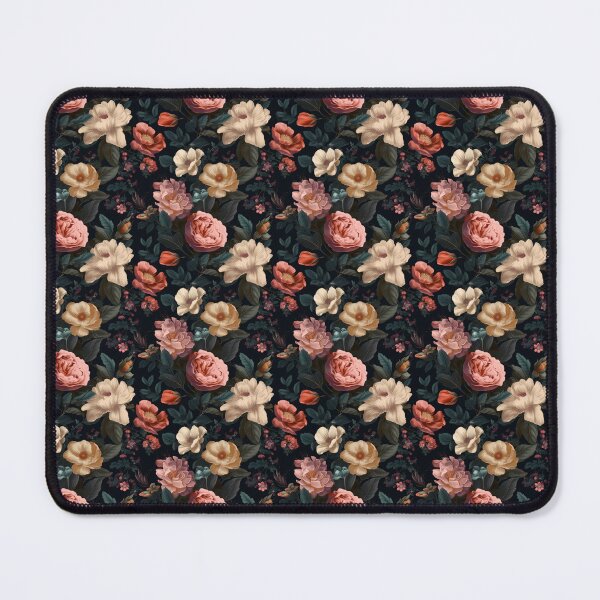 Item preview, Repeating Moody Flower Pattern  designed and sold by AugustBrennan.