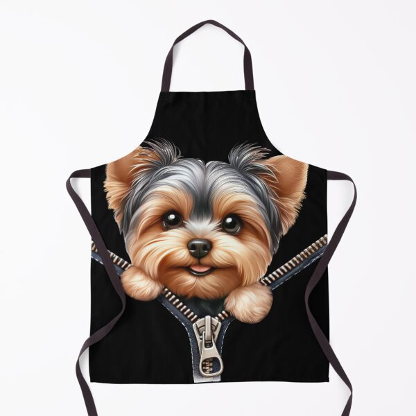 Item preview, Cute Yorkshire Terrier Dog with Zipper designed and sold by BerryBlaze.