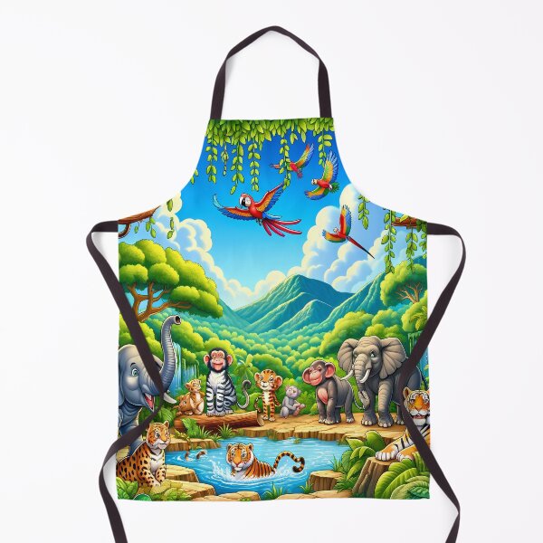 Item preview, Joyful Jungle Animals Jigsaw Puzzle designed and sold by PuzzleMart.