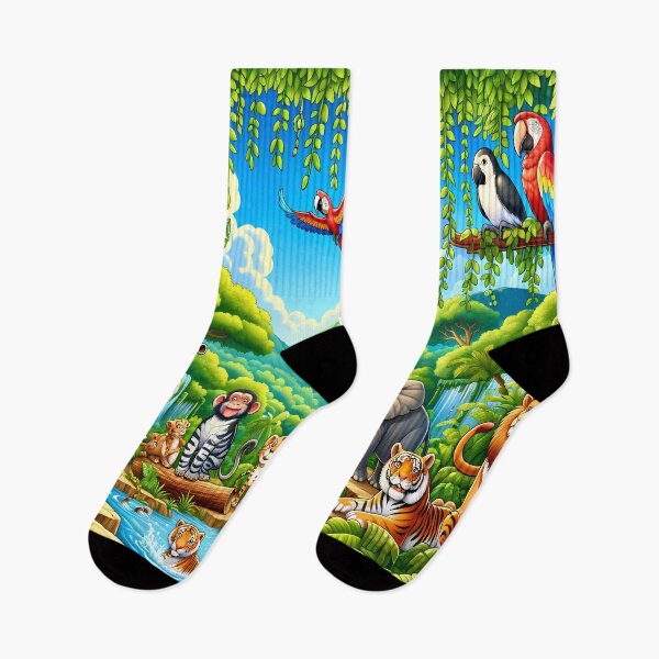Item preview, Joyful Jungle Animals Jigsaw Puzzle designed and sold by PuzzleMart.
