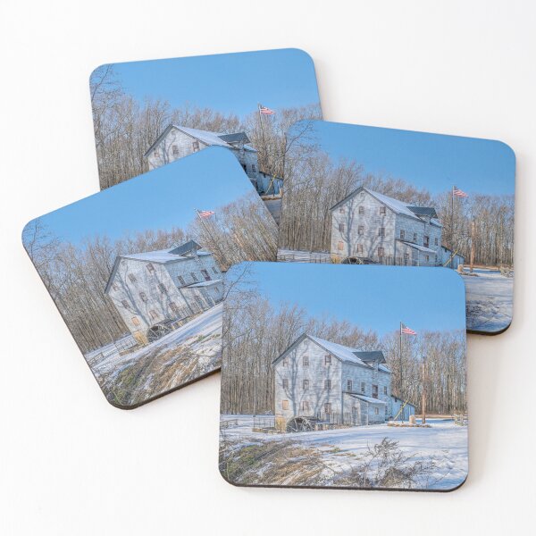 Item preview, The Daretown Grist Mill, In Winter designed and sold by Lanis Rossi.