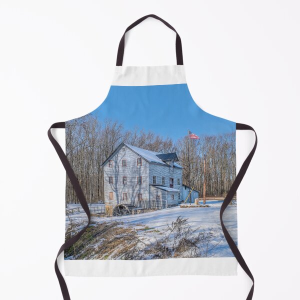 Item preview, The Daretown Grist Mill, In Winter designed and sold by Lanis Rossi.
