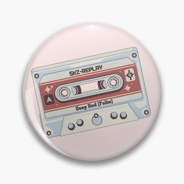 Item preview, STRAY KIDS Felix deep end retro pastel cassette tape  designed and sold by My  Haven.
