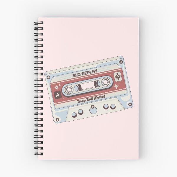 Item preview, STRAY KIDS Felix deep end retro pastel cassette tape  designed and sold by My  Haven.