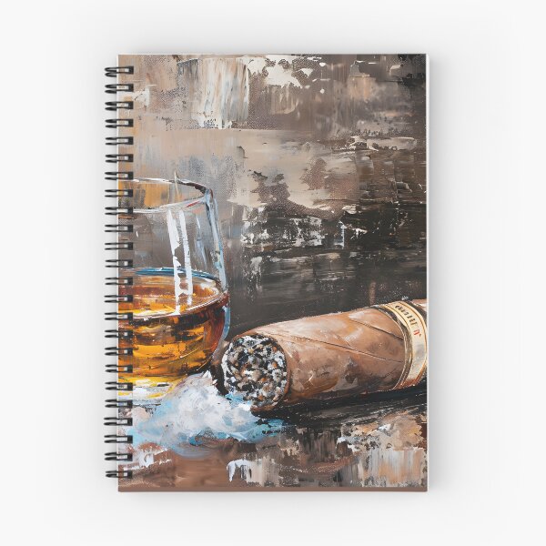 Artikelvorschau, Timeless Trails – Eine Symphonie aus Whisky und weißem Rauch in ausdrucksstarken Strichen entworfen und verkauft von OlfactoART Studio.