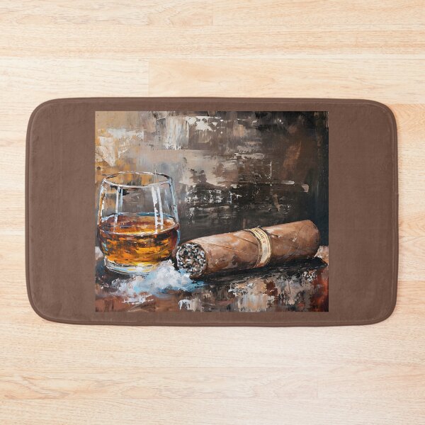 Artikelvorschau, Timeless Trails – Eine Symphonie aus Whisky und weißem Rauch in ausdrucksstarken Strichen entworfen und verkauft von OlfactoART Studio.