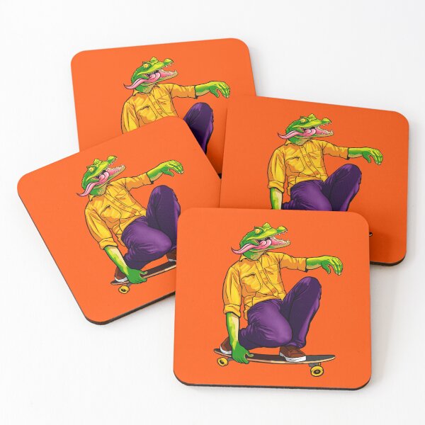 Item preview, Alligator Skater Man designed and sold by blakfirecorp.
