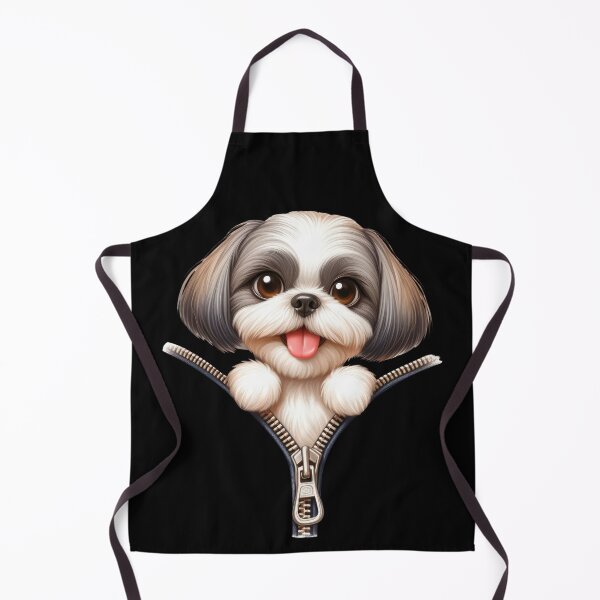 Item preview, Cute Shih Tzu Dog with Zipper designed and sold by BerryBlaze.