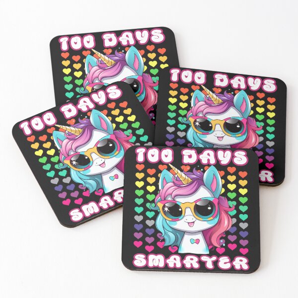 Item preview, 100 Days of School Unicorn 100 Days Smarter Gift For Kids designed and sold by Chmielayka.