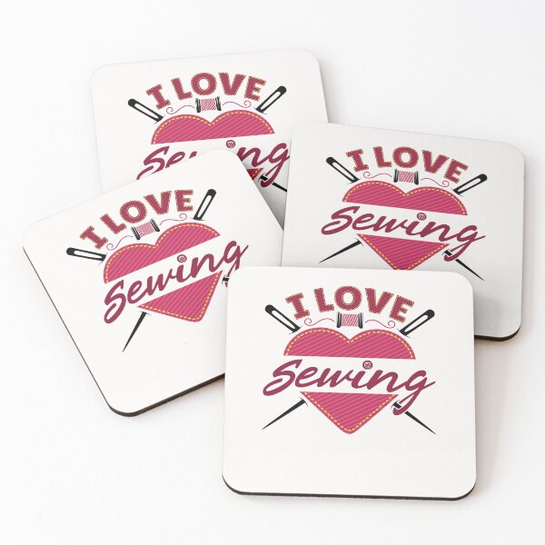 Item preview, I Love Sewing Enthusiast Sewer  designed and sold by jaygo.