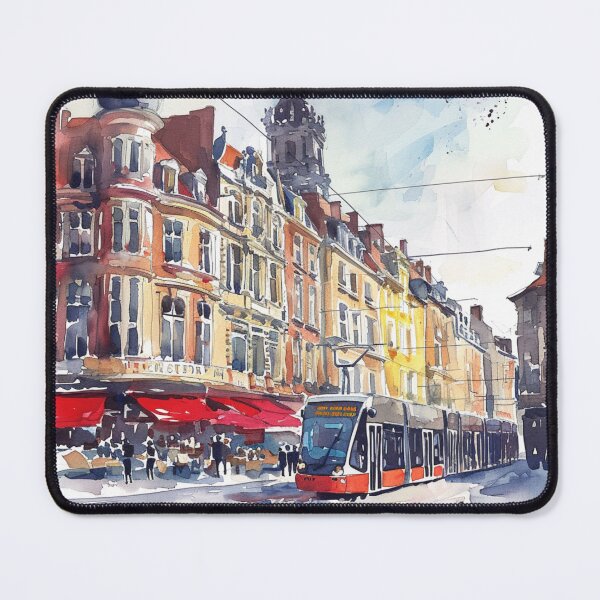 Item preview, Watercolor Design of Lille - France designed and sold by Sketch-Shack.