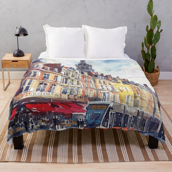 Item preview, Watercolor Design of Lille - France  designed and sold by Sketch-Shack.