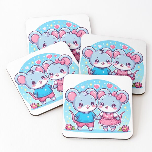 Item preview, Cute mice in love designed and sold by Culmika.