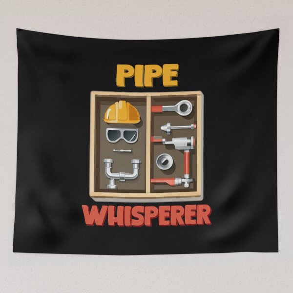 Item preview, Funny plumber quote. Pipe whisperer. designed and sold by Unitepeople.