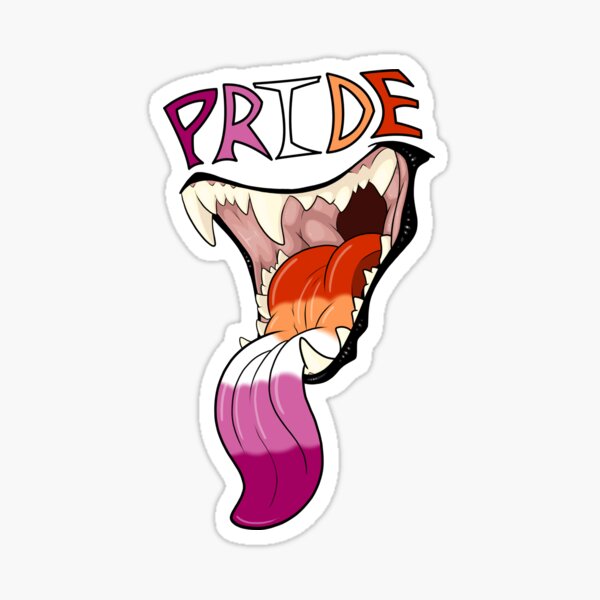 Item preview, Pride Maw - Lesbian designed and sold by ArkailArt.