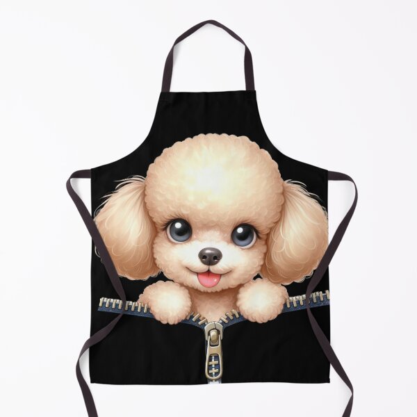 Item preview, Cute Poodle Dog with Zipper designed and sold by BerryBlaze.