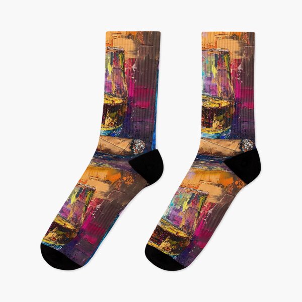 Item preview, Smoky Harmonies- Bold Colors, Palette Knives, and the Slow Burn Ballet designed and sold by OlfactoART Studio.