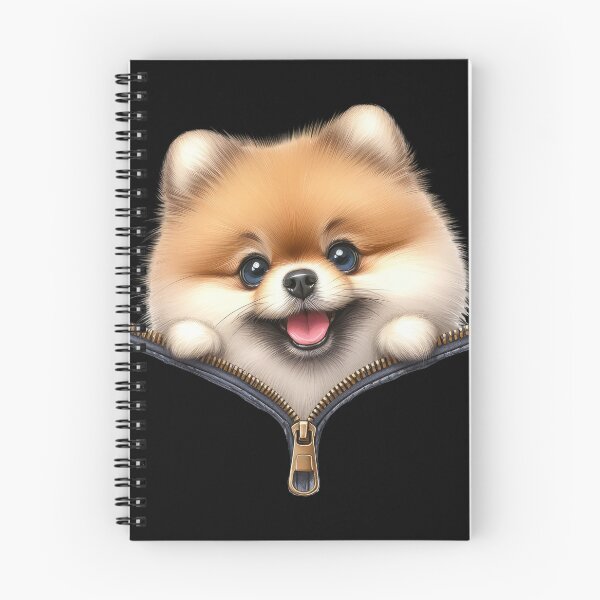 Item preview, Cute Pomeranian Dog with Zipper designed and sold by BerryBlaze.